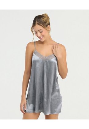 Pijama Batola Escote En V Gris St Even 18755