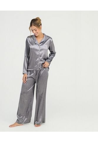 Pijama Pantalón Camisa Manga Larga Gris St Even 18758 St Even