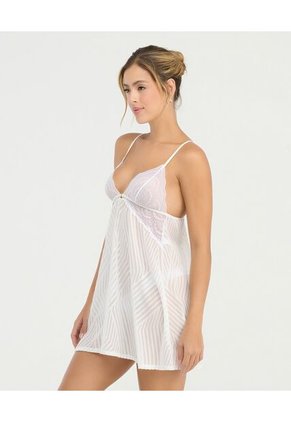 Pijama Batola Tejido Traslucido Ivory St Even 18735