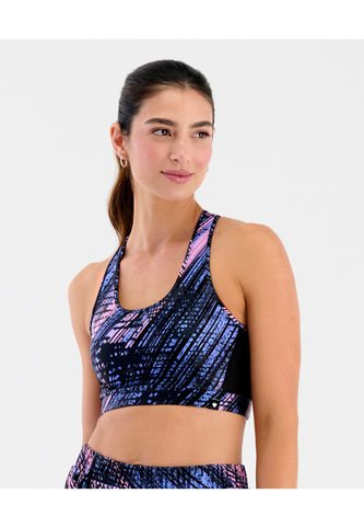 Top Deportivo Soporte Ligero Silueta Ajustada Estampado ST Even 68246 St Even
