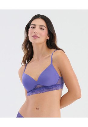 Brasier Realce Natural Copa Lisa Sin Varilla Iris Bloom ST Even 49330