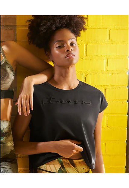 Camiseta Deportiva Negro ST Even 66953