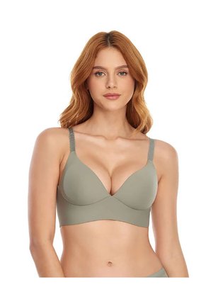 Brasier Realce Natural Sin Arcos Corte Anatómico Cargaderas Graduables Verde ST Even 47070