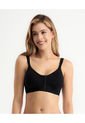 Brasier Broche Frontal Tipo Top Cubrimiento Alto Negro ST Even 49370 de St Even