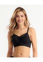 Brasier Realce Natural Copa Lisa Sin Varilla Negro ST Even 49360 de St Even