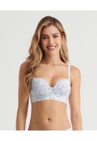 Brasier Realce Natural Estampado Con Varillas Estampado Anaya ST Even 47080 St Even