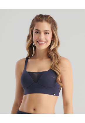 Top Deportivo Silueta Atletica Con Copas Azul ST Even 68146