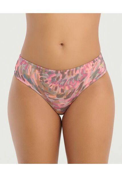 Panty De Baño  Semidescaderado Estampado Salmon St Even 900042