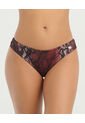 Panty De Baño Semidescaderado Doble Faz Estampado Vinotinto St Even 900082 de St Even