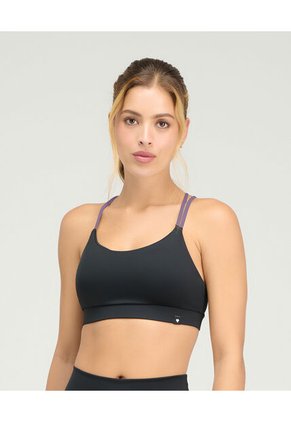 Top Deportivo Con Copas Fijas Suaves Cargaderas Dobles Negro St Even 68256