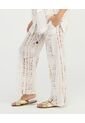 Pantalon Corte Recto Tiras Ajustables Ivory St Even 900117 de St Even
