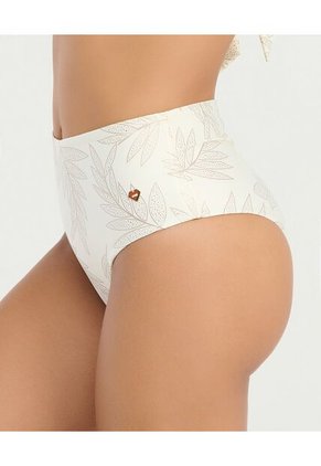 Panty De Baño Tiro Alto Control De Abdomen Ivory St Even 900022