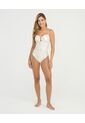 Vestido De Baño Entero Copas Suaves Tiras Ajustables Ivory St Even 900015 de St Even