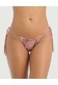 Panty De Baño Tiro Bajo Ajuste Graduable Estampado Salmon St Even 900032 de St Even
