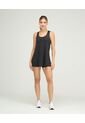 Vestido Deportivo Silueta Semi-ajustada Short Interior Negro St Even 68430 de St Even
