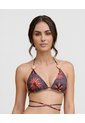 Top De Baño Triangular | Con Copas Suaves | Anudar En Cuello Y Espalda de St Even