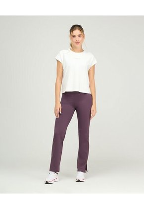 Pantalón Deportivo Tipo Leggins Silueta Ajustada Berenjena St Even 68258
