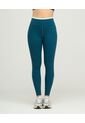 Pantalón Deportivo Tipo Leggins Silueta Ajustada Azul Petróleo  St Even 68428 de St Even