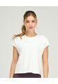 Camiseta Deportiva Cuello Redondo Silueta Holgada Ivory St Even 68443 de St Even