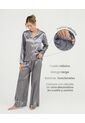 Pijama Pantalón Camisa Manga Larga Gris St Even 18758 de St Even