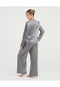Pijama Pantalón Camisa Manga Larga Gris St Even 18758 de St Even