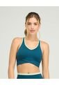 Top Deportivo Silueta Ajustada Cargaderas Anchas Azul Petróleo St Even 68426 de St Even