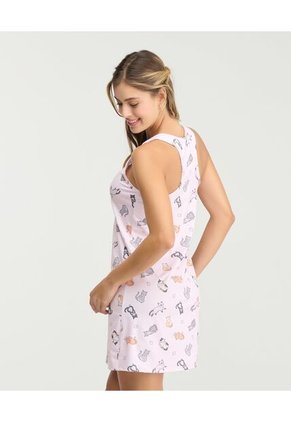 Pijama Batola Espalda Atlética Tejido Fresco Blush Claro St Even 18815