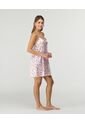 Pijama Batola Tiras Ajustables Tejido Plano Satinado Rosado St Even 18805 de St Even