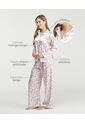 Pijama De Pantalón Botones Frontales Pretina Elástica Rosado St Even 18808 de St Even