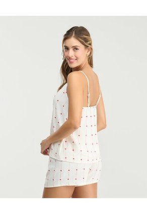 Pijama Batola Tiras Ajustables Silueta Amplia Marfil St Even 187844
