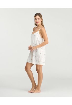 Pijama Batola Tiras Ajustables Silueta Amplia Marfil St Even 18785