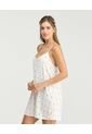 Pijama Batola Tiras Ajustables Silueta Amplia Marfil St Even 18785 de St Even
