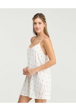 Pijama Batola Tiras Ajustables Silueta Amplia Marfil St Even 18785
