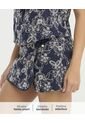 Falda Short Pretina Elastica Ajuste Comodo Azul St Even 900054 de St Even