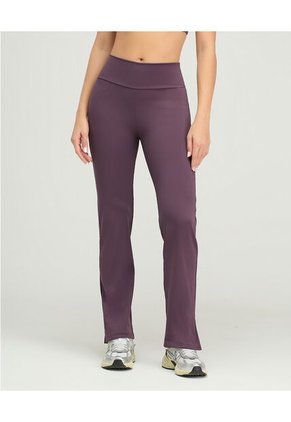 Pantalón Deportivo Tipo Leggins Silueta Ajustada Berenjena St Even 68258