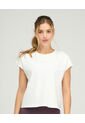 Camiseta Deportiva Cuello Redondo Silueta Holgada Ivory St Even 68443 de St Even