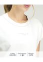 Camiseta Deportiva Cuello Redondo Silueta Holgada Ivory St Even 68443 de St Even