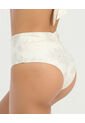Panty De Baño Tiro Alto Control De Abdomen Ivory St Even 900022 de St Even
