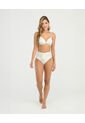 Panty De Baño Tiro Alto Control De Abdomen Ivory St Even 900022 de St Even