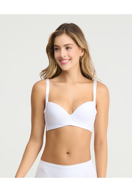 Brasier Realce Natural | Cobertura Media | Cargaderas Ajustables