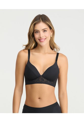 Brasier Realce Natural | Cargaderas Ajustables | Detalles En Encaje St Even