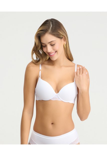 Brasier Realce Medio | Escote Profundo | Cargaderas Ajustables