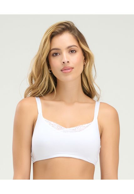 Brasier Sin Varillas Copas Suaves Y Removibles Blanco ST Even 49460