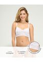 Bralette Triangular Sin Varillas Blanco ST Even 49546 de St Even