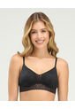 Bralette Triangular Sin Varillas Negro ST Even 49546 de St Even