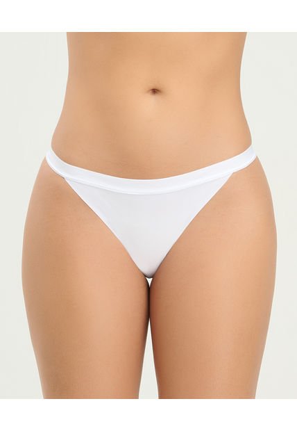 Panty Cachetero Encaje Posterior Blanco ST Even 49462