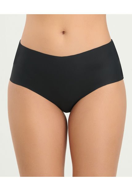 Panty Clásico Tiro Alto Sin Elásticos Negro ST Even 49512