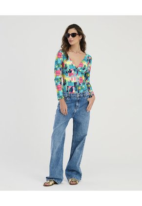 Vestido De Baño Entero Est Palmeras ST Even 99613