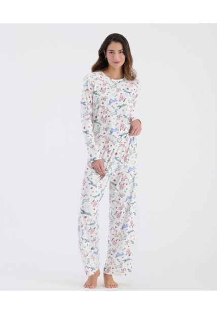 Pijama Batola Estampada Maga Corta Silueta Ajustada Est Dogs ST Even 18618