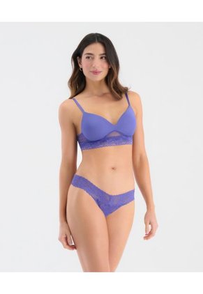 Brasier Realce Natural Copa Lisa Sin Varilla Iris Bloom ST Even 49330